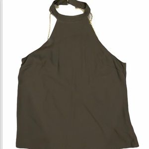 Express top size m golden black